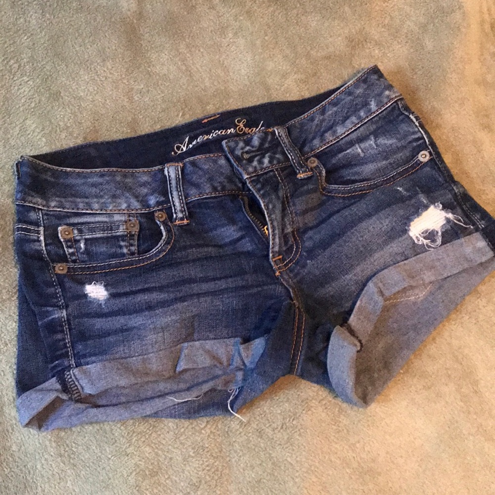 American eagle super stretch shorts